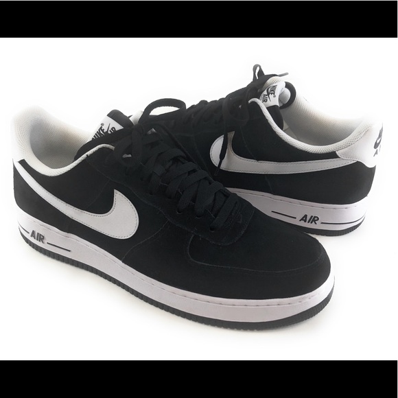 size 14 black air force ones